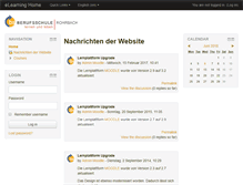 Tablet Screenshot of elearning.bs-rohrbach.at